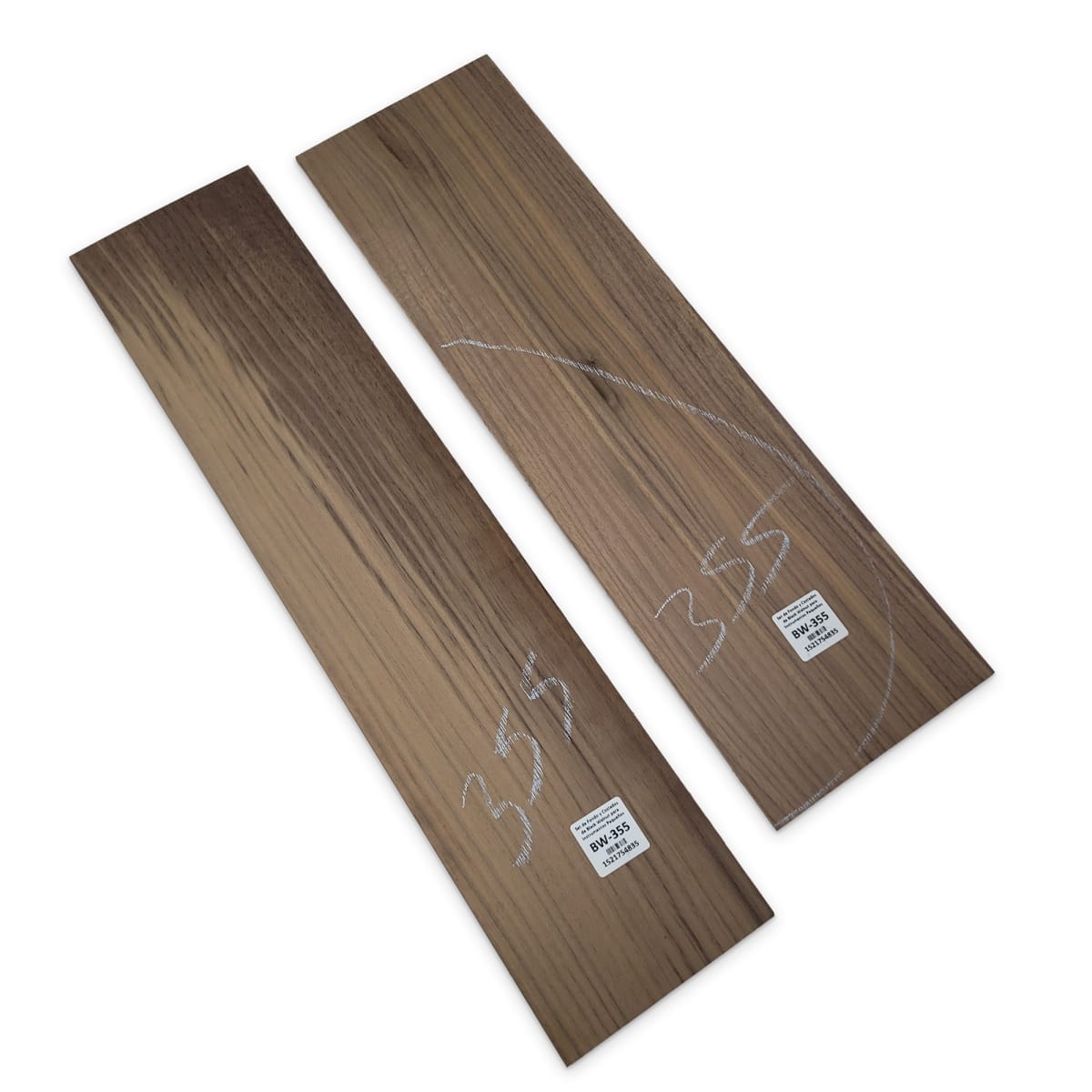 Set de Fondo y Costados BW-355 de Black Walnut para Instrumentos Pequeños6
