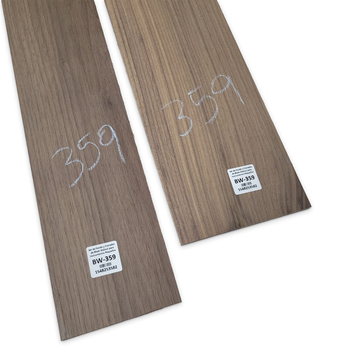 Set de Fondo y Costados BW-359 de Black Walnut para Instrumentos Pequeños6