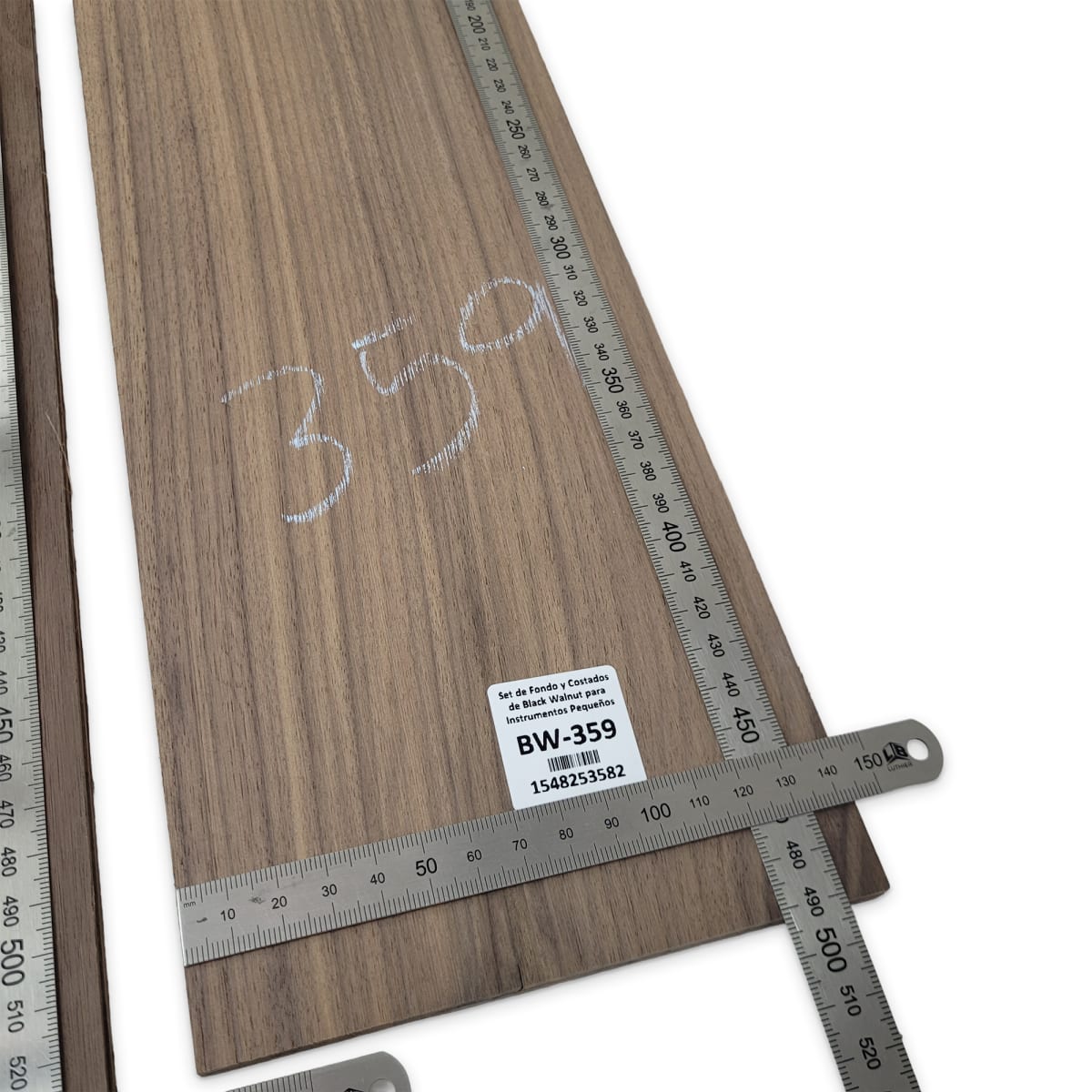 Set de Fondo y Costados BW-359 de Black Walnut para Instrumentos Pequeños5