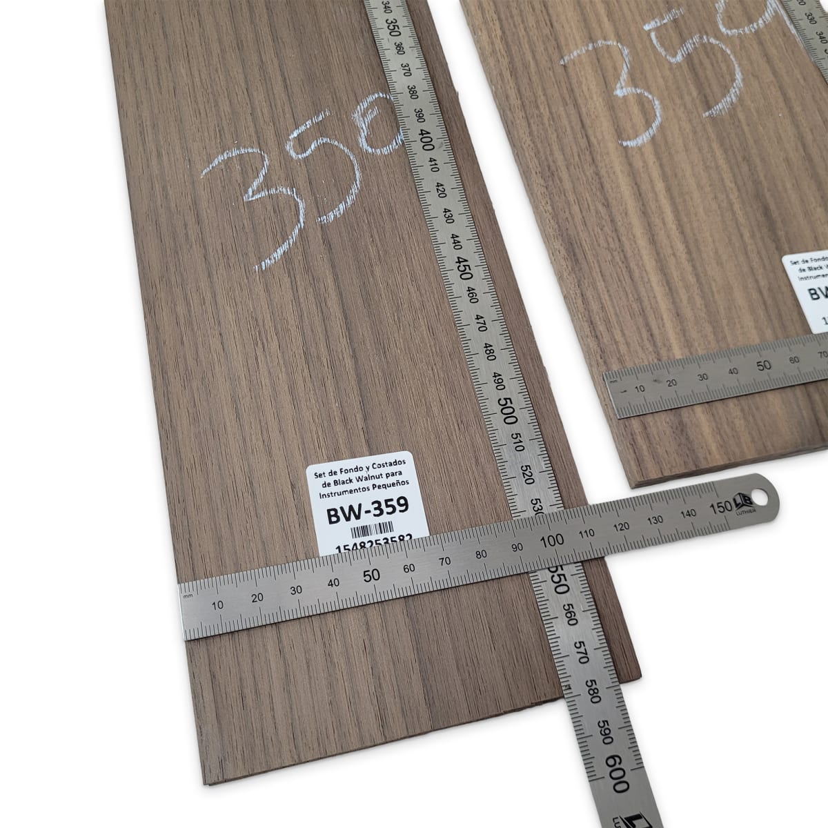 Set de Fondo y Costados BW-359 de Black Walnut para Instrumentos Pequeños4