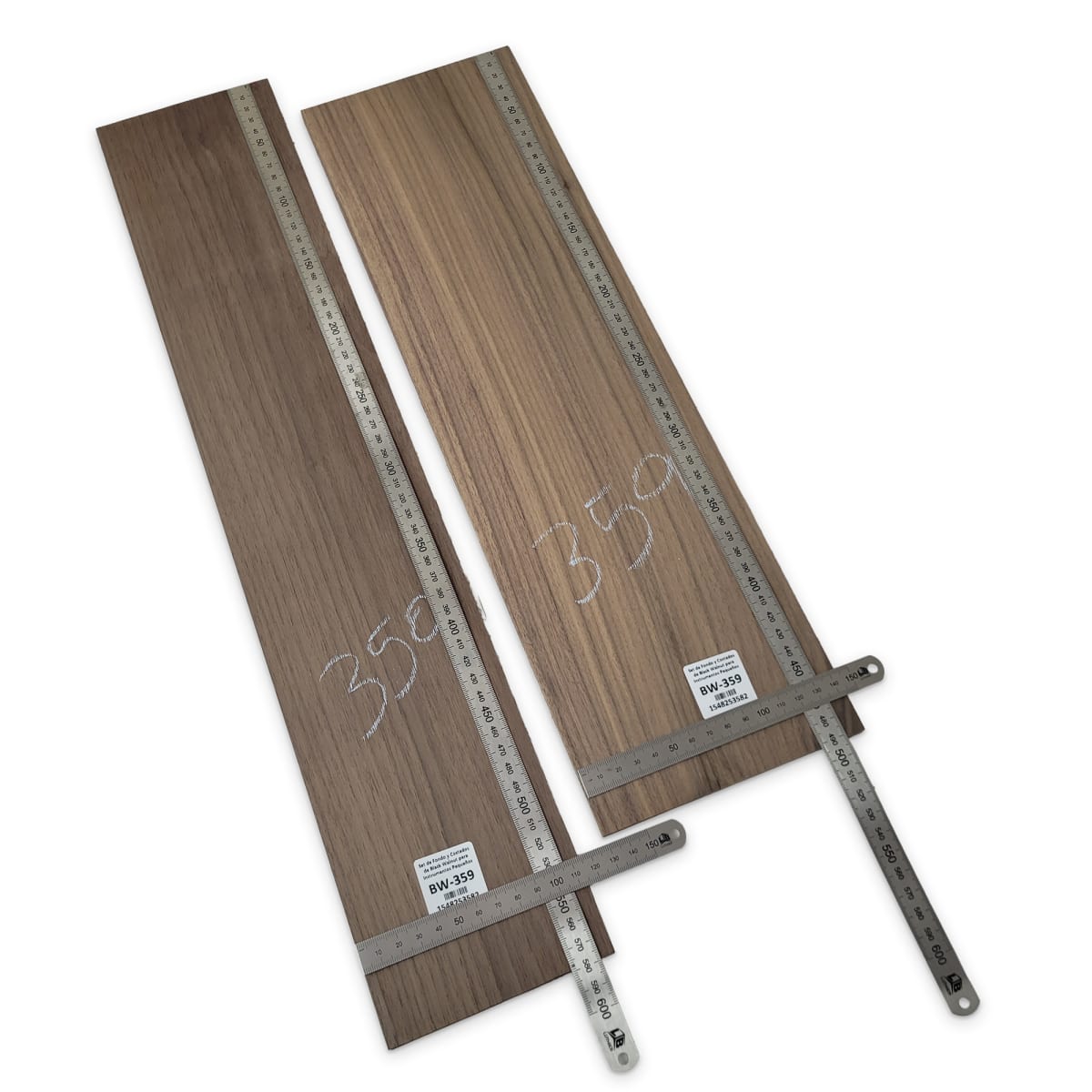 Set de Fondo y Costados BW-359 de Black Walnut para Instrumentos Pequeños2