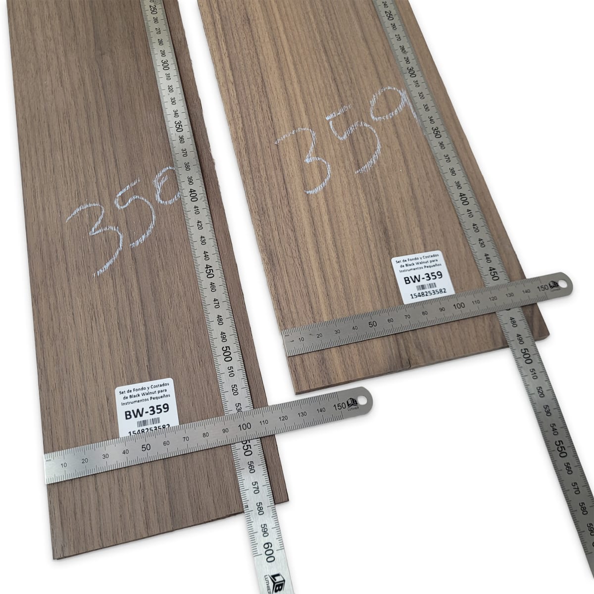 Set de Fondo y Costados BW-359 de Black Walnut para Instrumentos Pequeños3