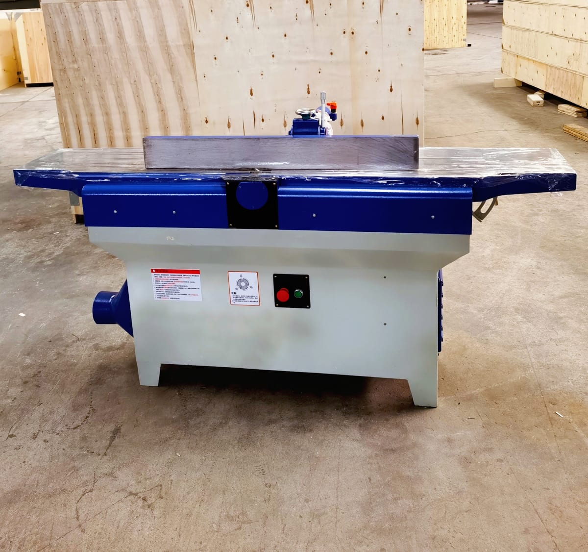 Canteadora Heavy Duty con Cabezal Helicoidal con motor de 4KW 5.5HP Monofásico 220V3