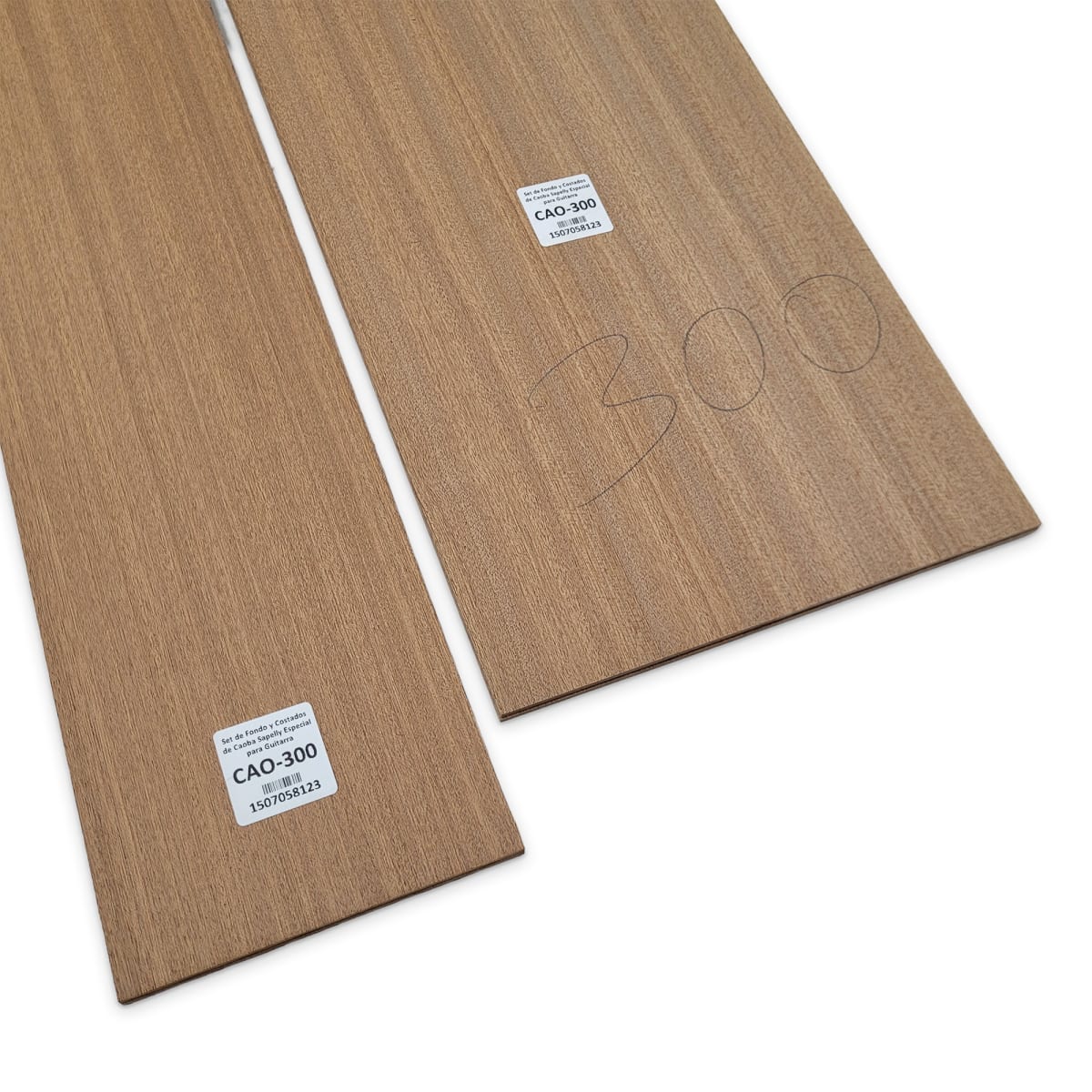 Set de Fondo y Costados CAO-300 de Caoba Sapelly Especial para Guitarra6