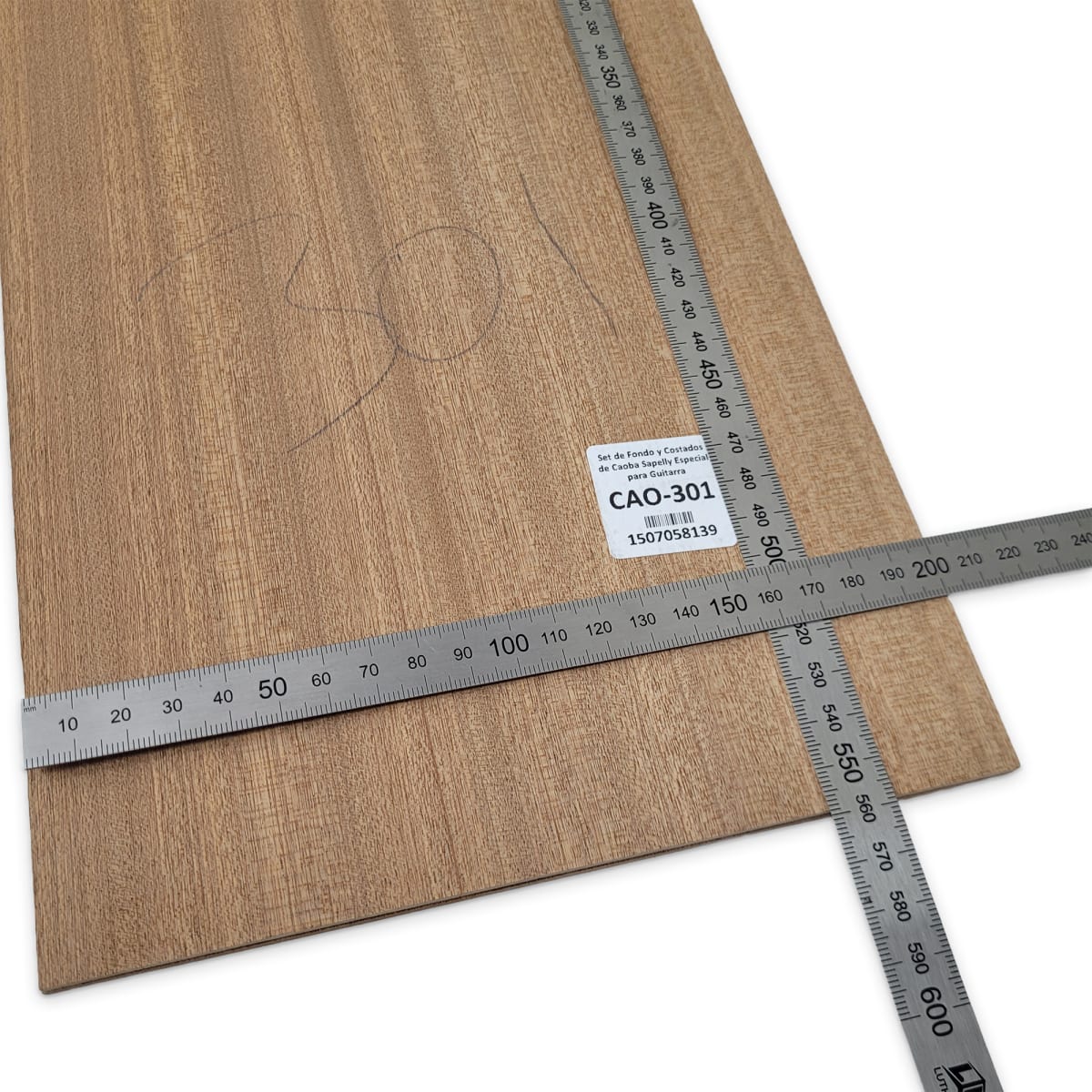 Set de Fondo y Costados CAO-301 de Caoba Sapelly Especial para Guitarra5
