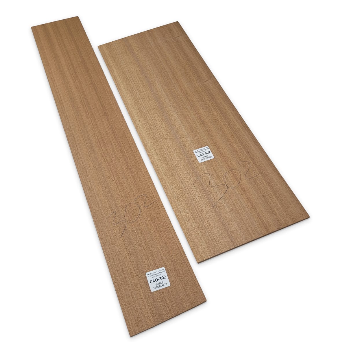 Set de Fondo y Costados CAO-302 de Caoba Sapelly Especial para Guitarra6
