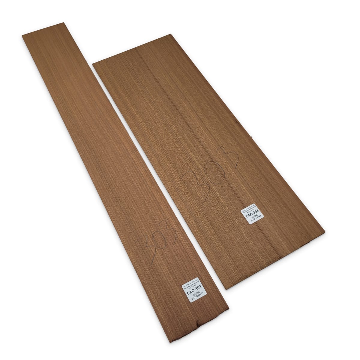 Set de Fondo y Costados CAO-303 de Caoba Sapelly Especial para Guitarra6