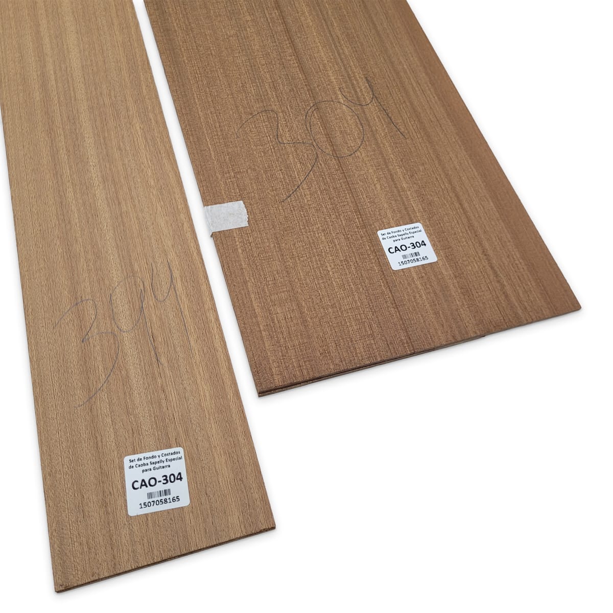 Set de Fondo y Costados CAO-304 de Caoba Sapelly Especial para Guitarra7