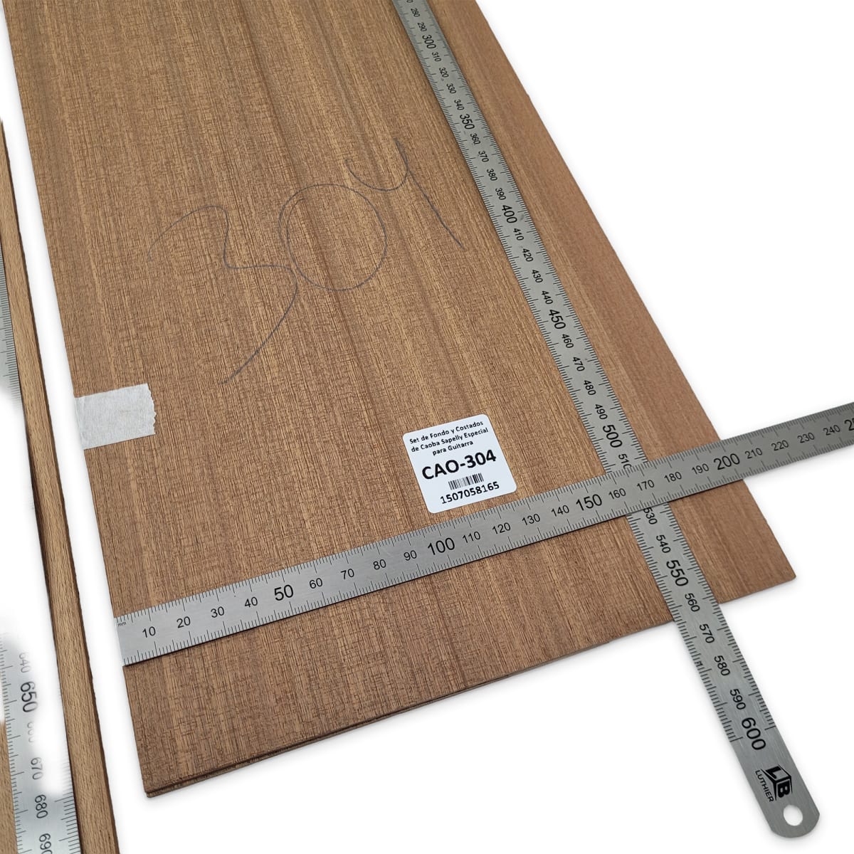 Set de Fondo y Costados CAO-304 de Caoba Sapelly Especial para Guitarra5