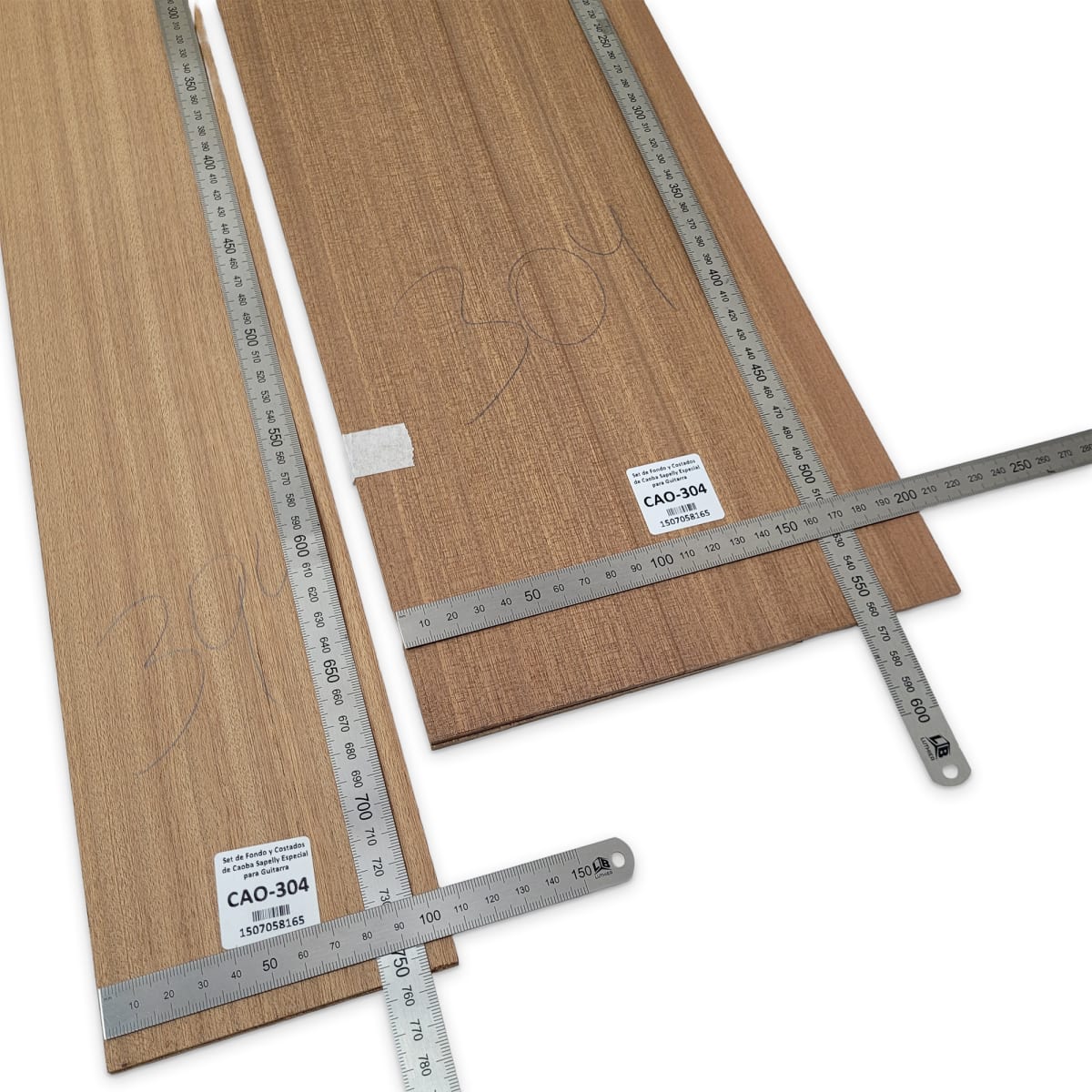 Set de Fondo y Costados CAO-304 de Caoba Sapelly Especial para Guitarra3