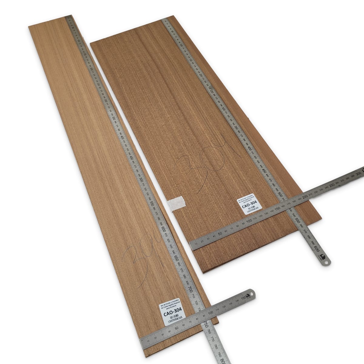 Set de Fondo y Costados CAO-304 de Caoba Sapelly Especial para Guitarra2