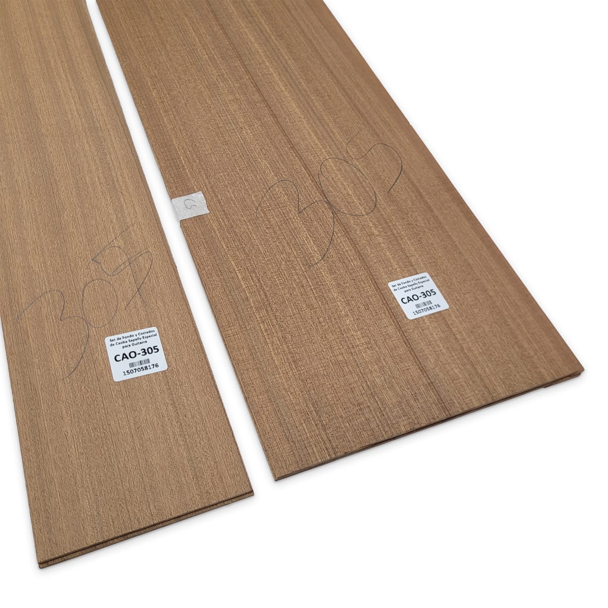Set de Fondo y Costados CAO-305 de Caoba Sapelly Especial para Guitarra6