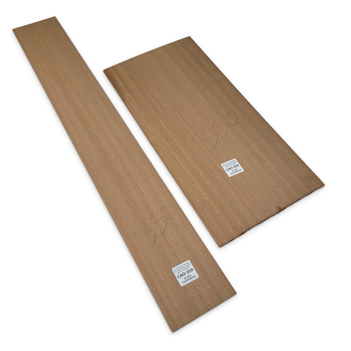 Set de Fondo y Costados CAO-350 de Caoba Sapelly Especial para Instrumentos Pequeños6
