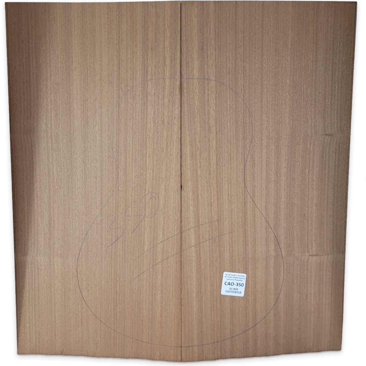 Set de Fondo y Costados CAO-350 de Caoba Sapelly Especial para Instrumentos Pequeños8
