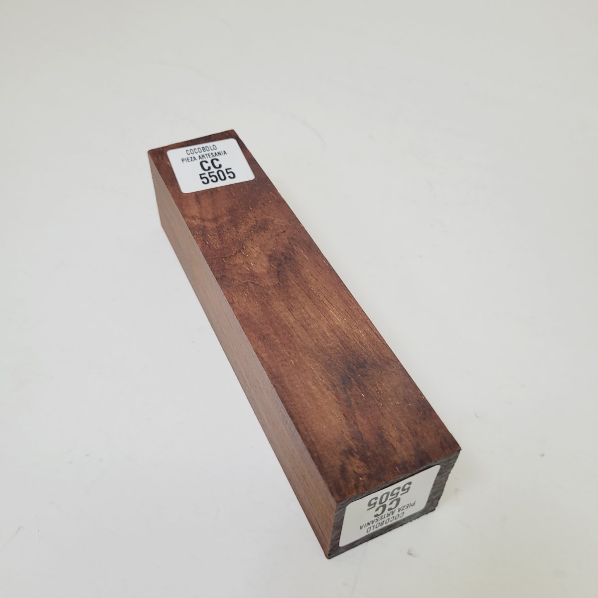 Pieza para Tornería y Artesanía de Madera Cocobolo REF: CC-5505 5