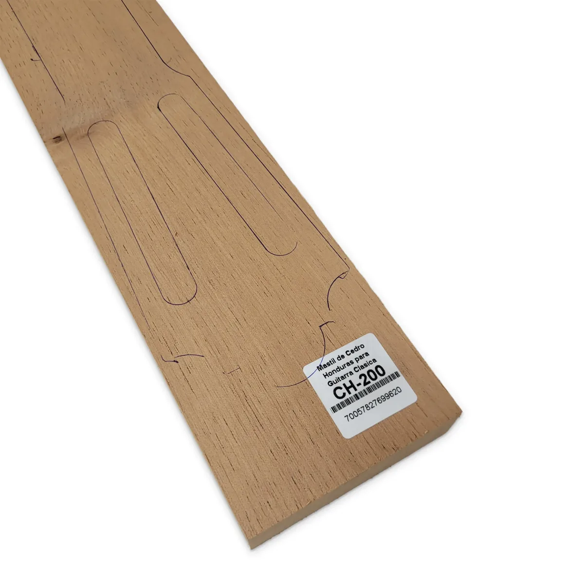 Mastil CH-200 de Cedro Honduras Economico para Guitarra Clasica3