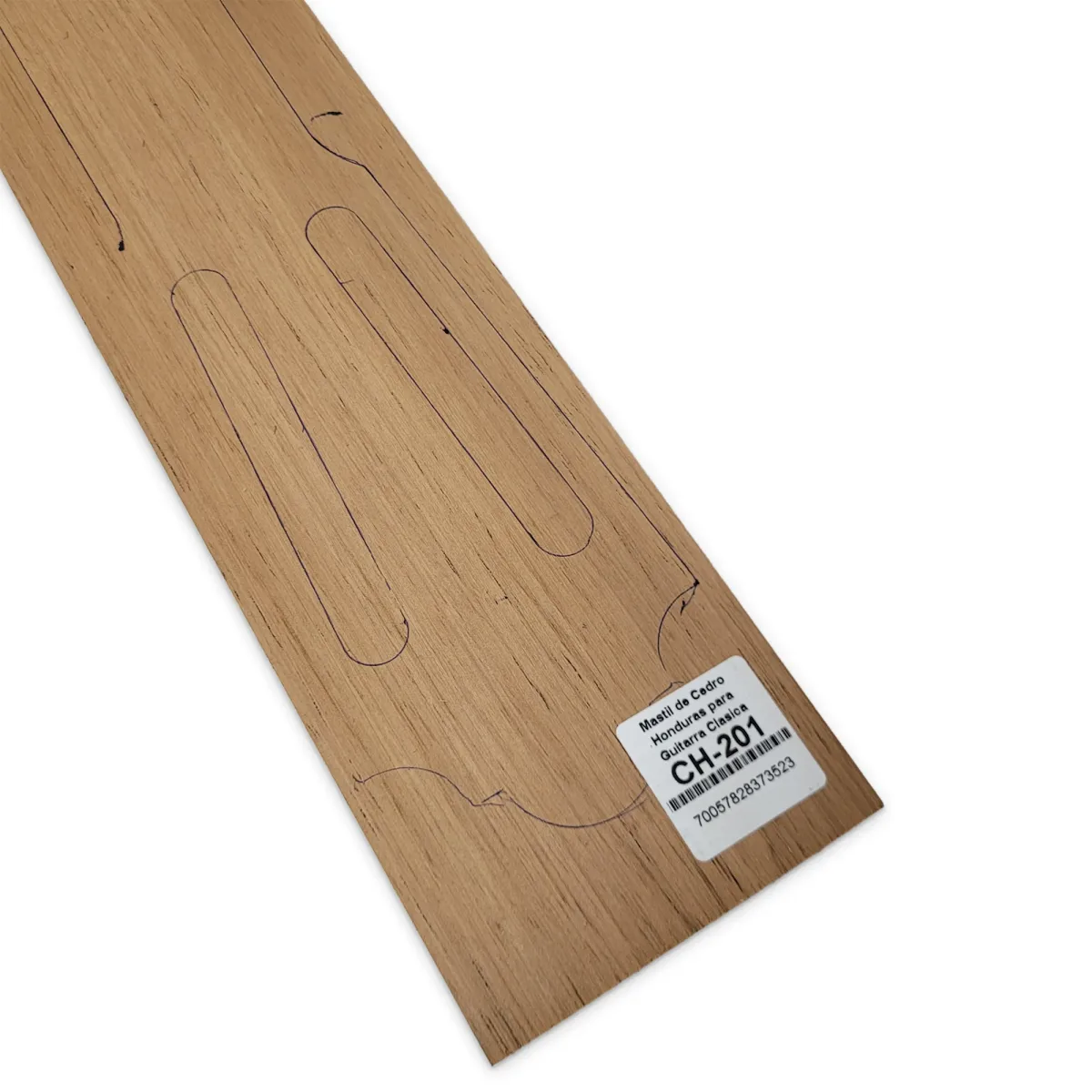 Mastil CH-201 de Cedro Honduras Economico para Guitarra Clasica4
