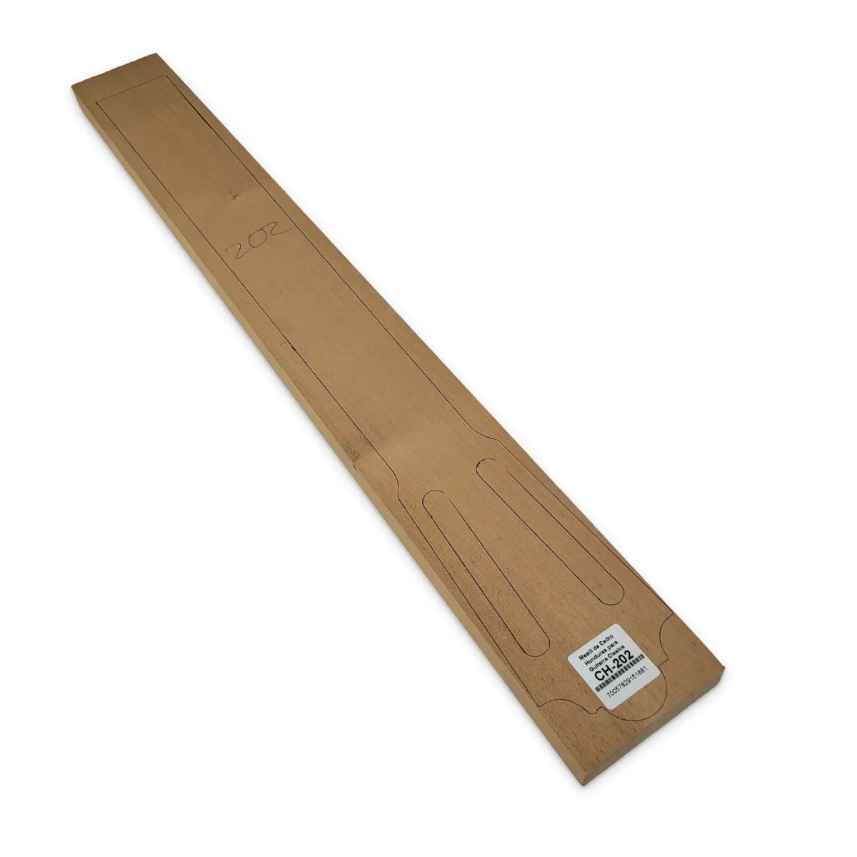 Mastil CH-202 de Cedro Honduras Economico para Guitarra Clasica2