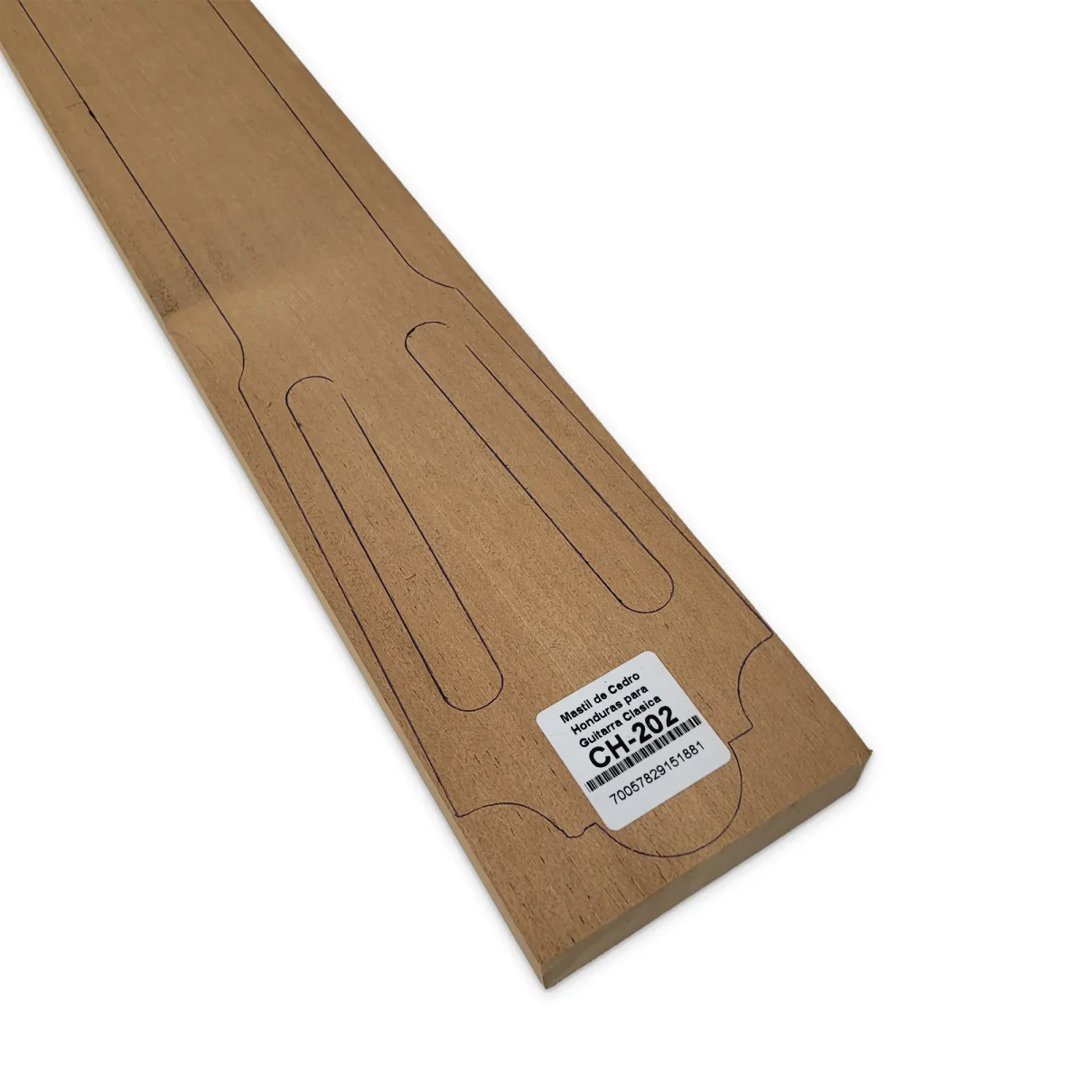 Mastil para Guitarra CH-202 de Cedro Honduras Economico con Detalles3