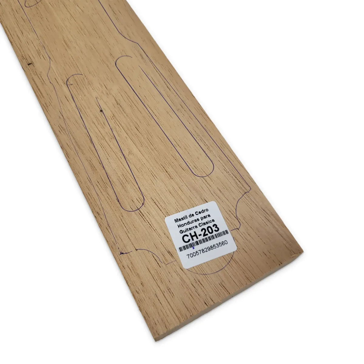 Mastil CH-203 de Cedro Honduras Economico para Guitarra Clasica4