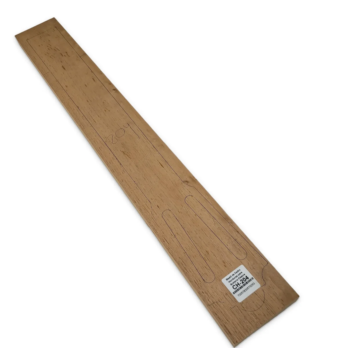 Mastil para Guitarra CH-204 de Cedro Honduras Economico con Detalles2