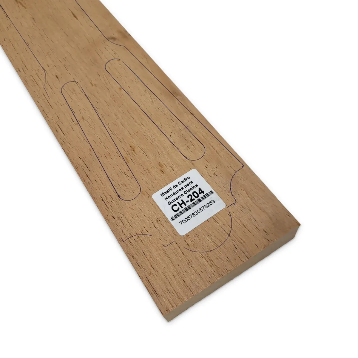 Mastil CH-204 de Cedro Honduras Economico para Guitarra Clasica3