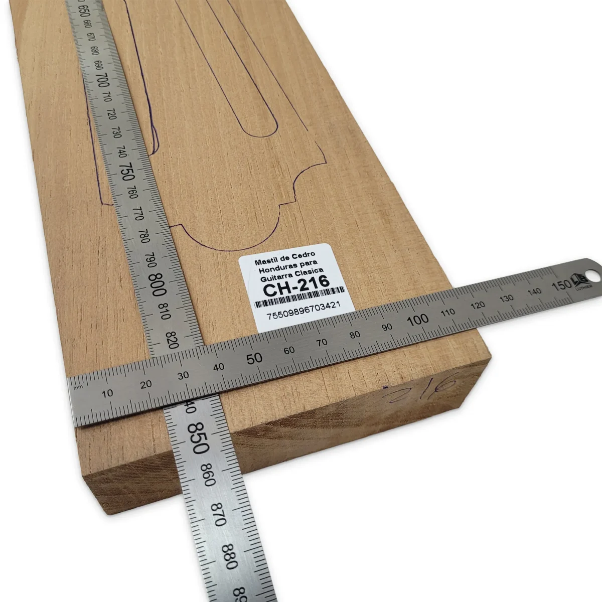 Mastil para Guitarra CH-216 de Cedro Honduras Especial 0