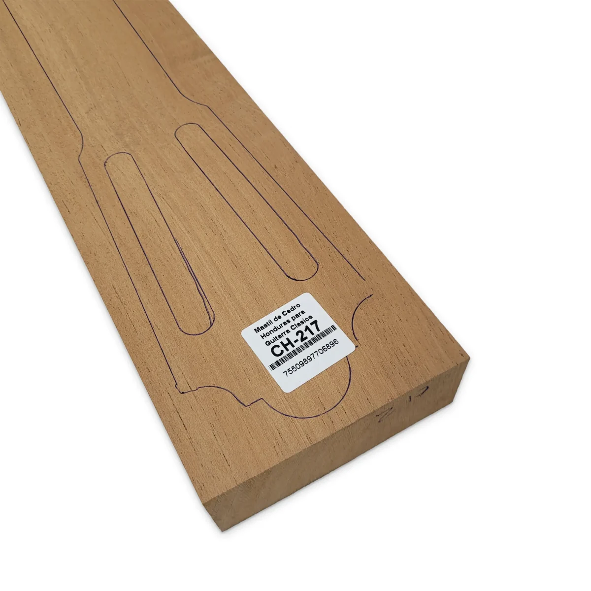 Mastil CH-217 de Cedro Honduras Especial para Guitarra Clasica3