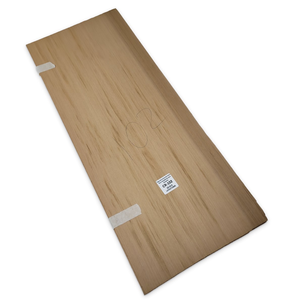 Tapa Armonica CR-102 de Cedro Rojo Canadiense Especial para Guitarra Extra Grande3