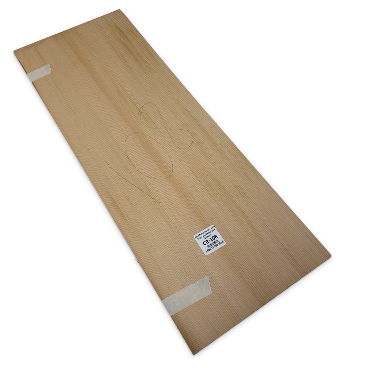 Tapa Armonica CR-108 de Cedro Rojo Canadiense Especial para Guitarra5