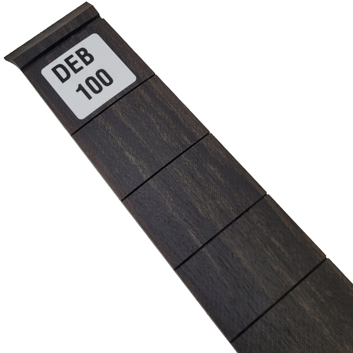 Diapason Ranurado Unico DEB-100 de Ebano Africano Especial para Guitarra Escala 25.5