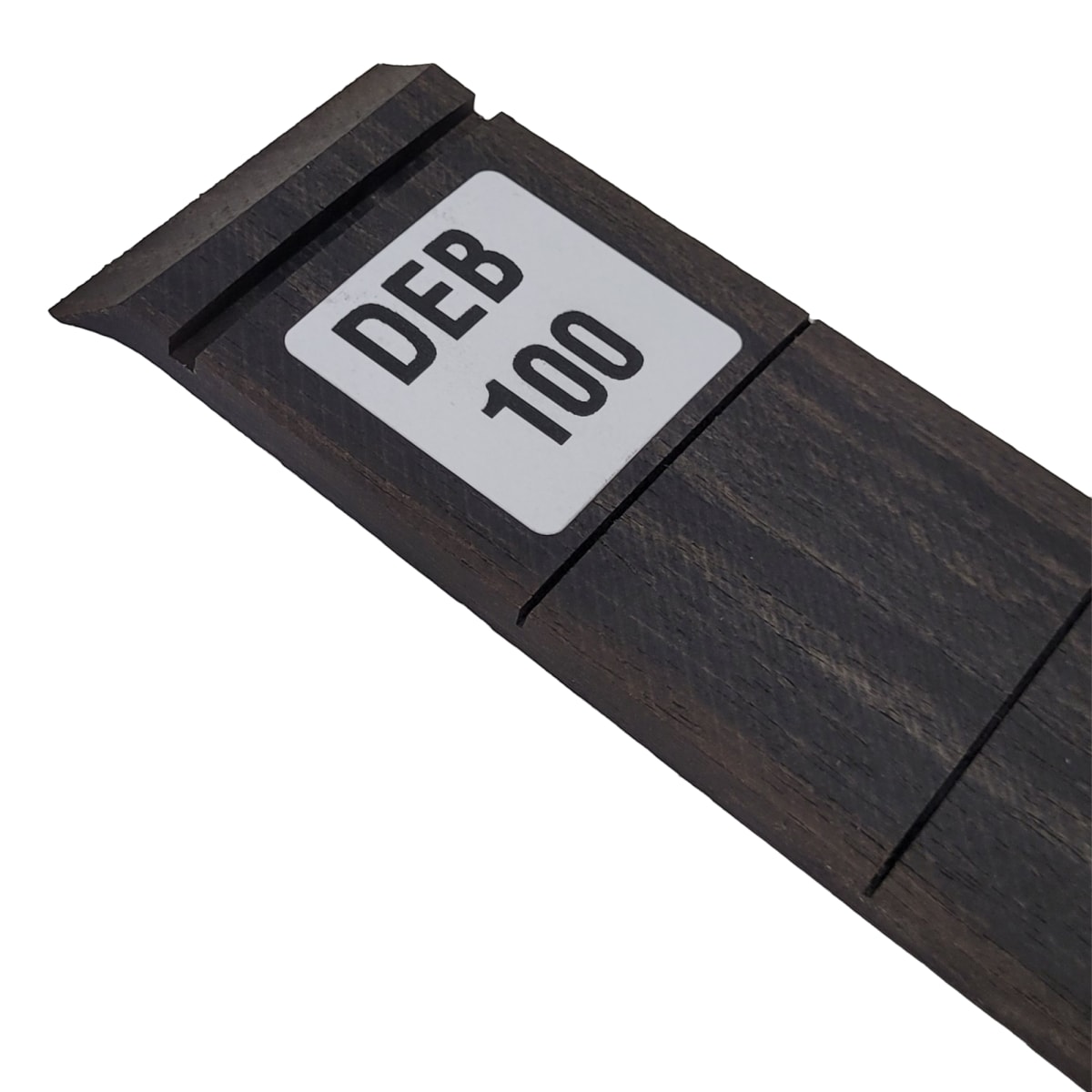 Diapason Ranurado Unico DEB-100 de Ebano Africano Especial para Guitarra Escala 25.5