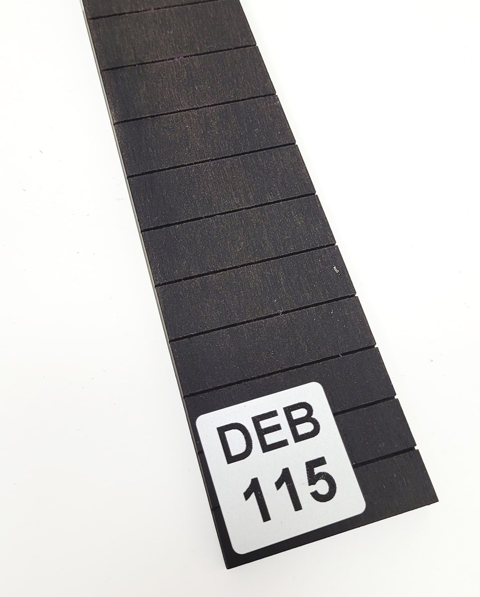 Diapason Ranurado REF: DEB-115 de Ebano para Cuatro9