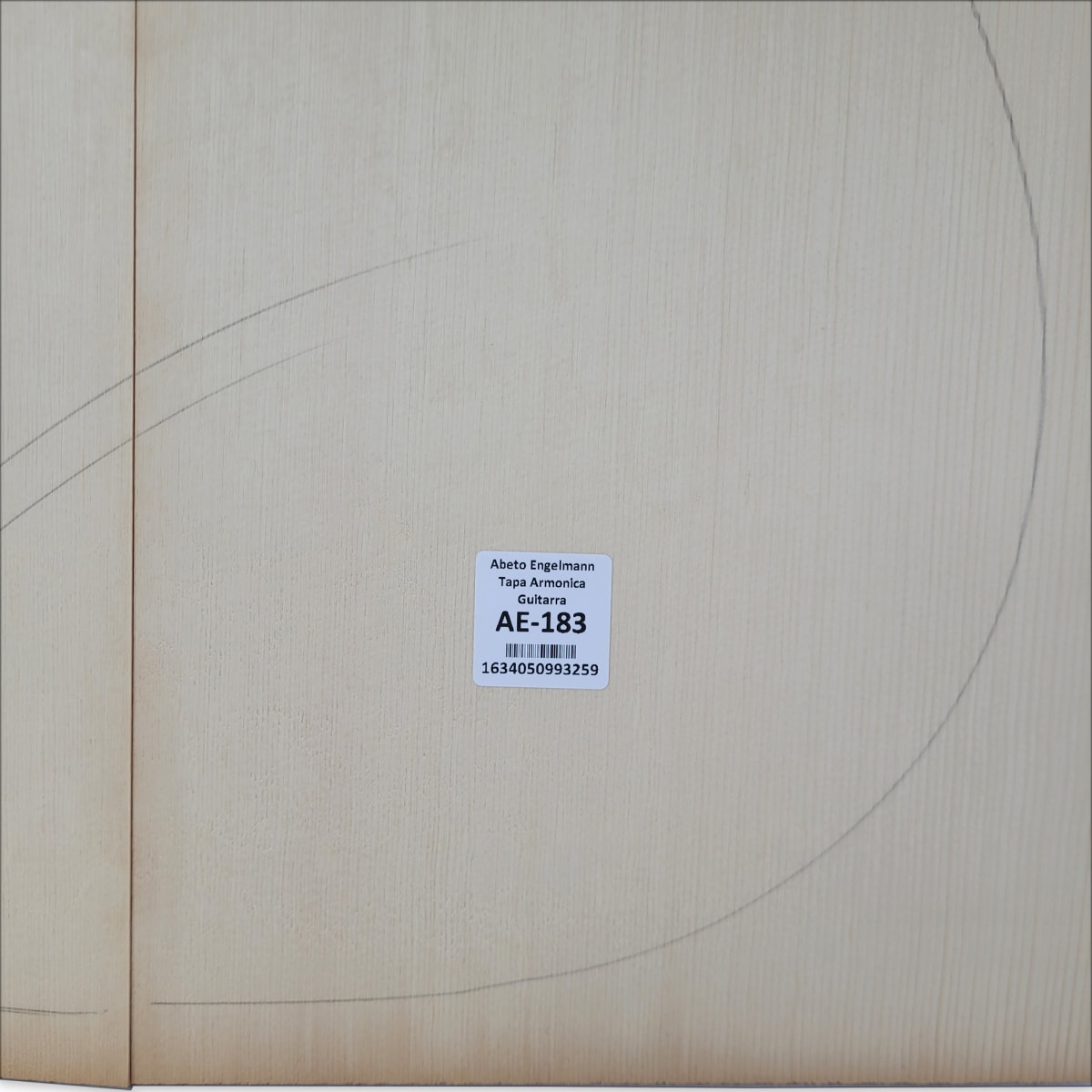 Tapa Armonica AE-183 de Abeto Engelmann Especial AAA para Guitarra9