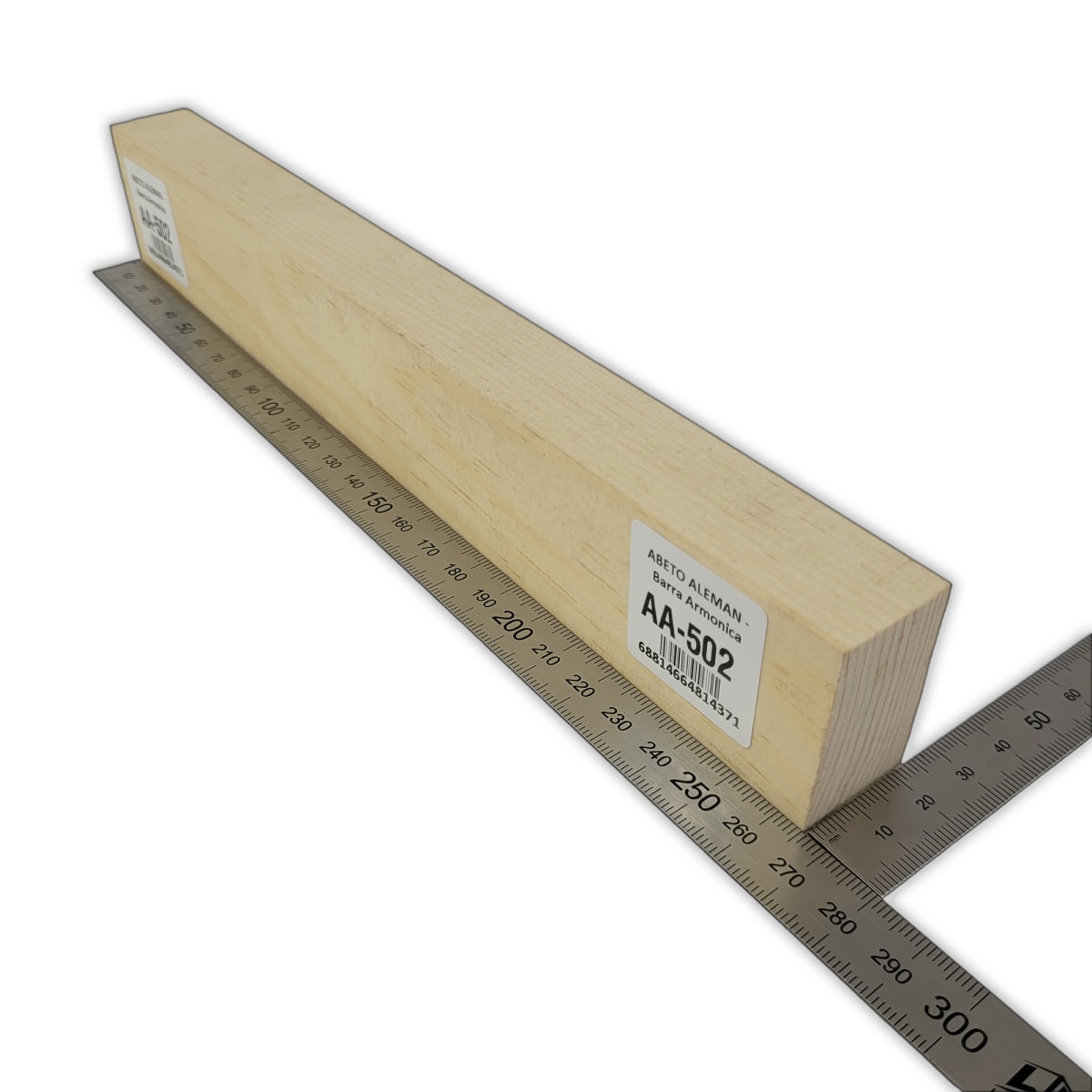 Barra Armonica AA-502 de Abeto Alemán para Armado Interno2