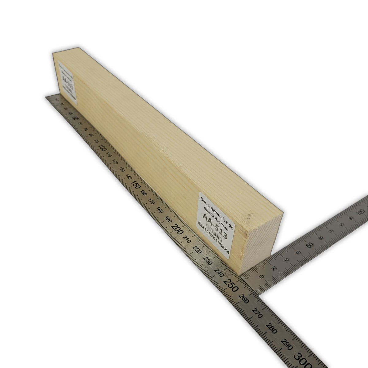 Barra Armonica AA-513 de Abeto Alemán para Armado Interno2