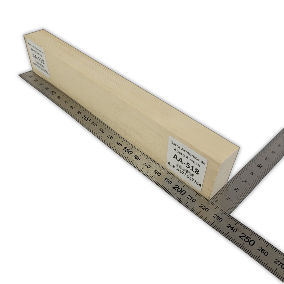 Barra Armonica AA-518 de Abeto Alemán para Armado Interno2