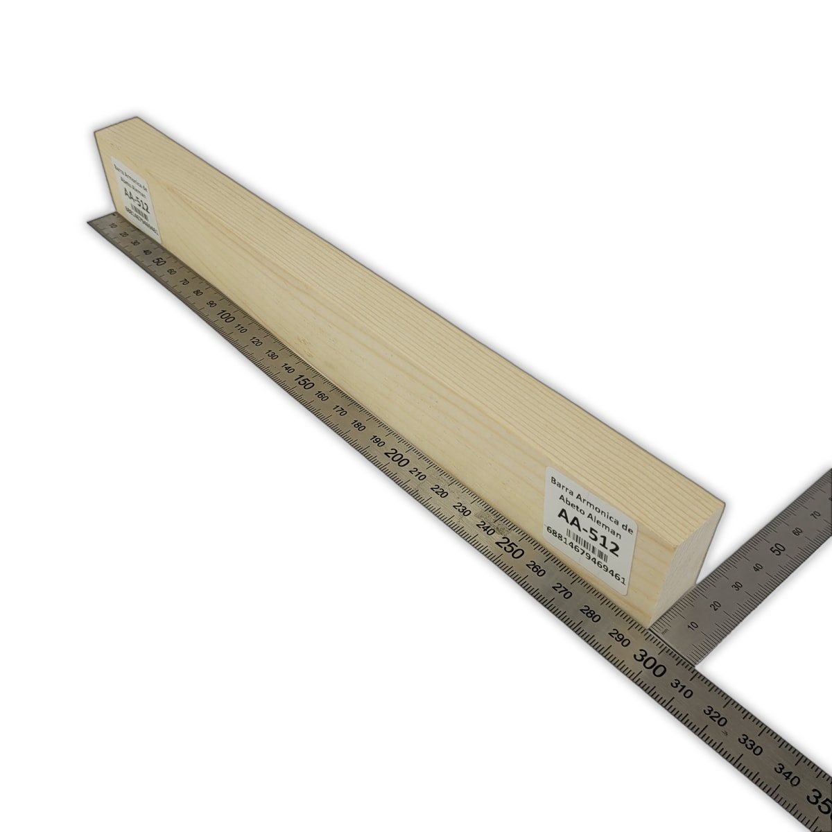 Barra Armonica AA-512 de Abeto Alemán para Armado Interno2