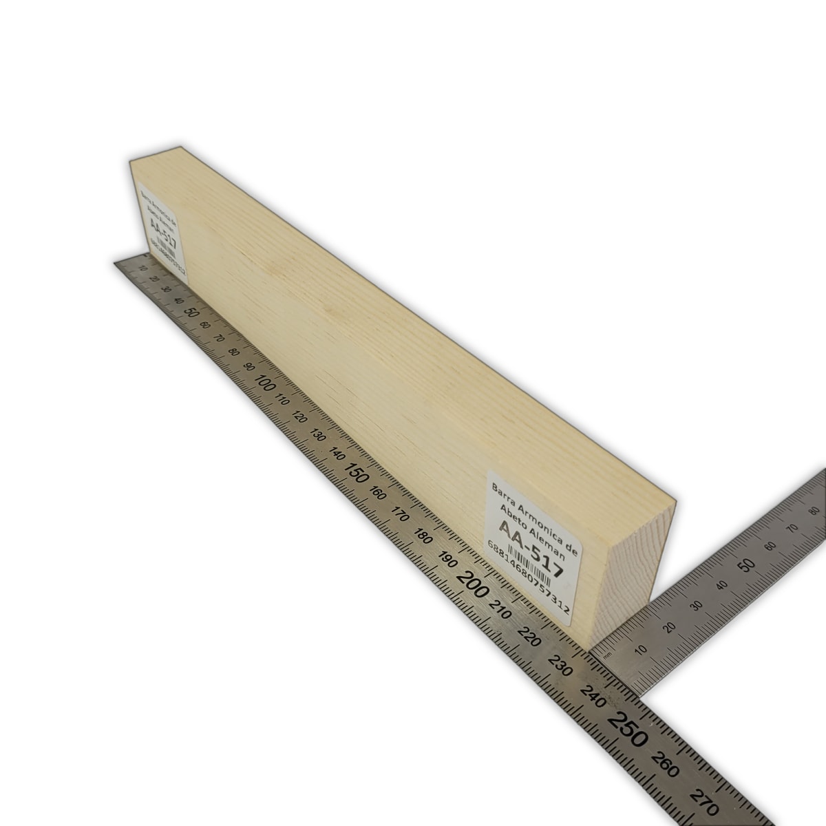 Barra Armonica AA-517 de Abeto Alemán para Armado Interno2