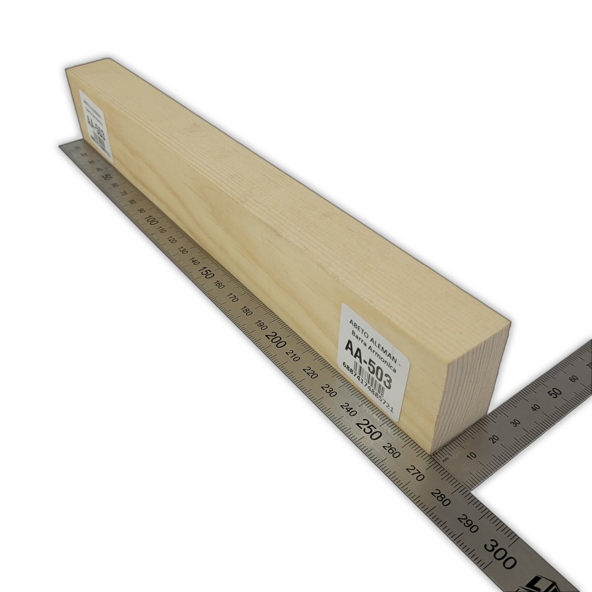 Barra Armonica AA-503 de Abeto Alemán para Armado Interno2