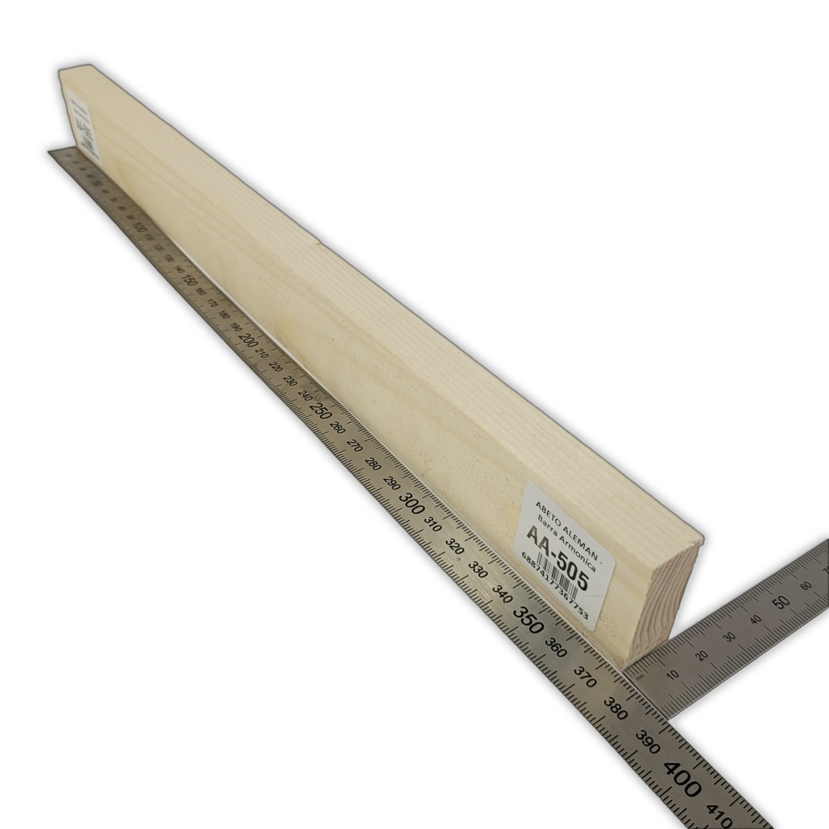 Barra Armonica AA-505 de Abeto Alemán para Armado Interno2