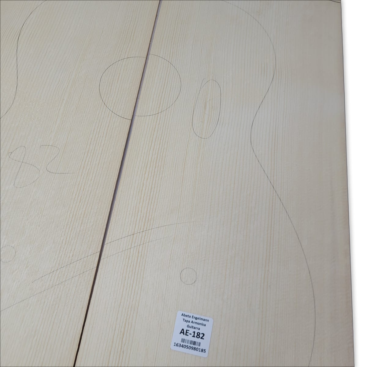 Tapa Armonica AE-182 de Abeto Engelmann Calidad A para Guitarra7