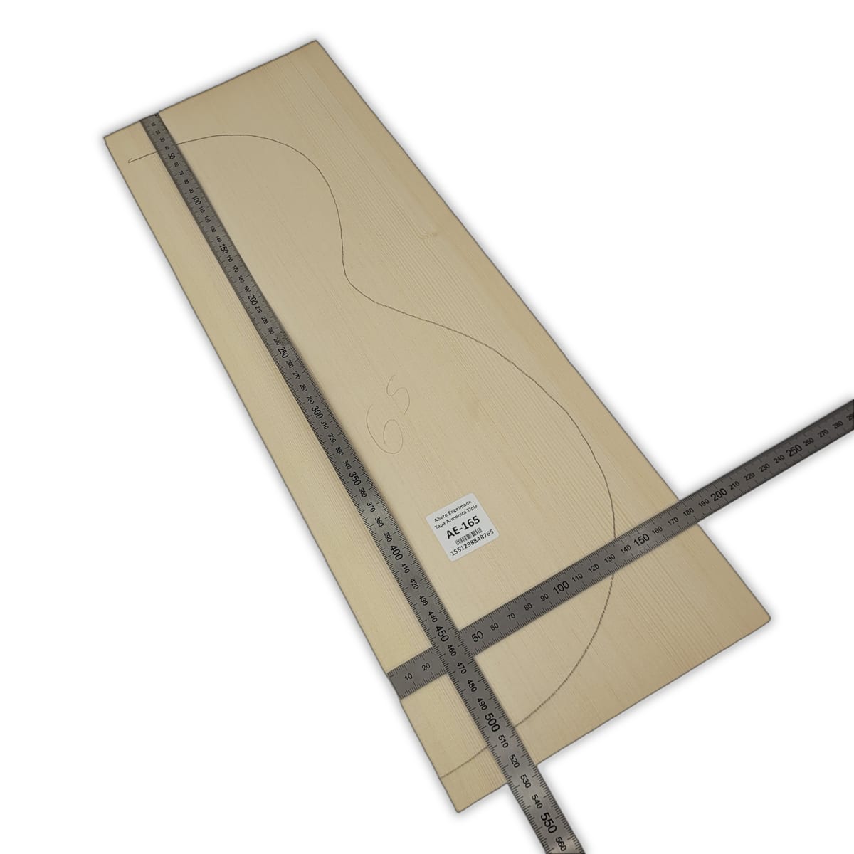 Tapa Armonica AE-165 de Abeto Engelmann Especial AAA para Tiple 2