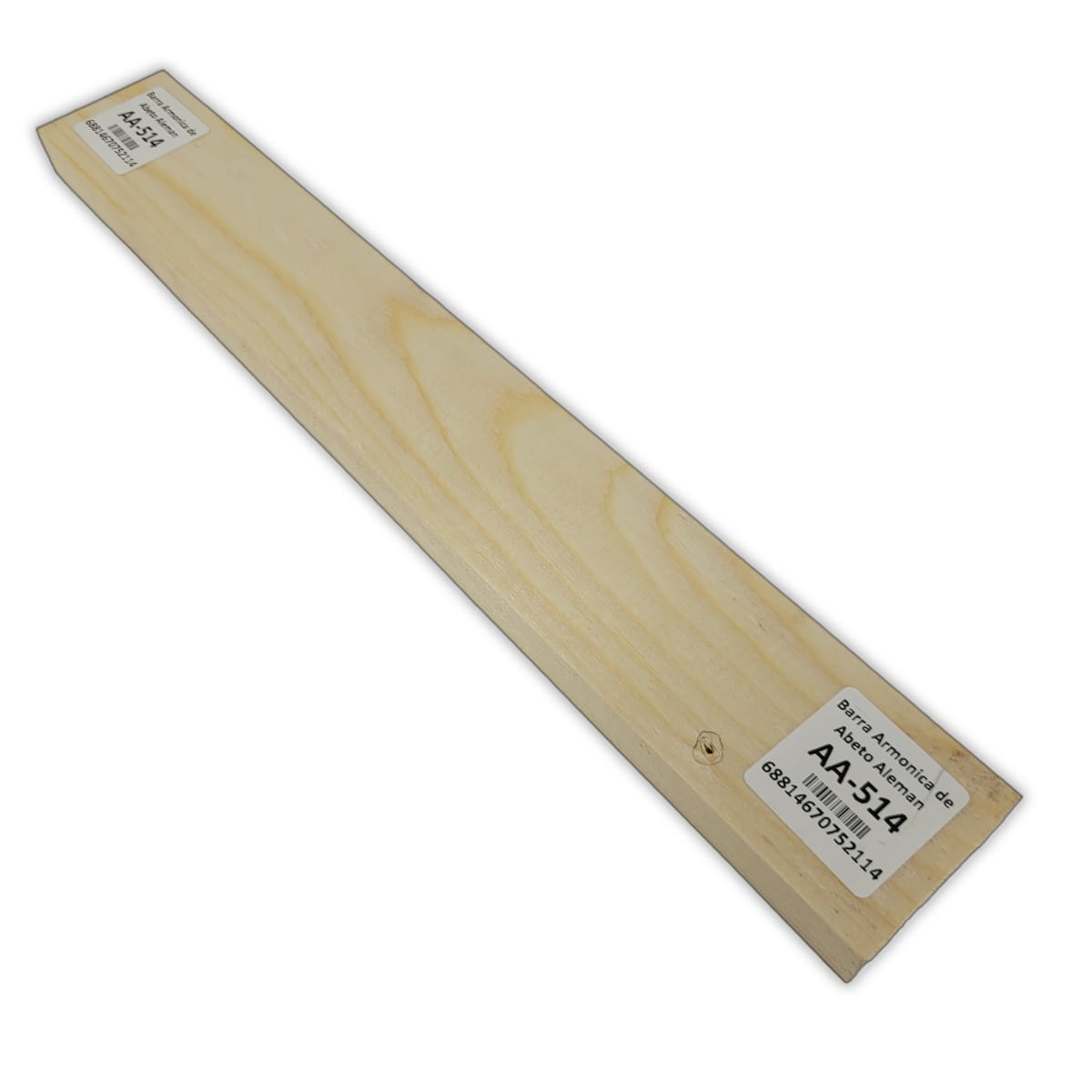 Barra Armonica AA-514 de Abeto Alemán para Armado Interno 0