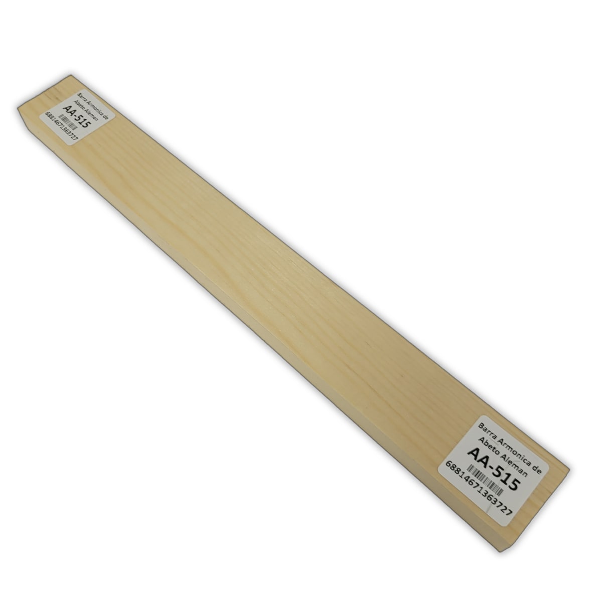 Barra Armonica AA-515 de Abeto Alemán para Armado Interno 0