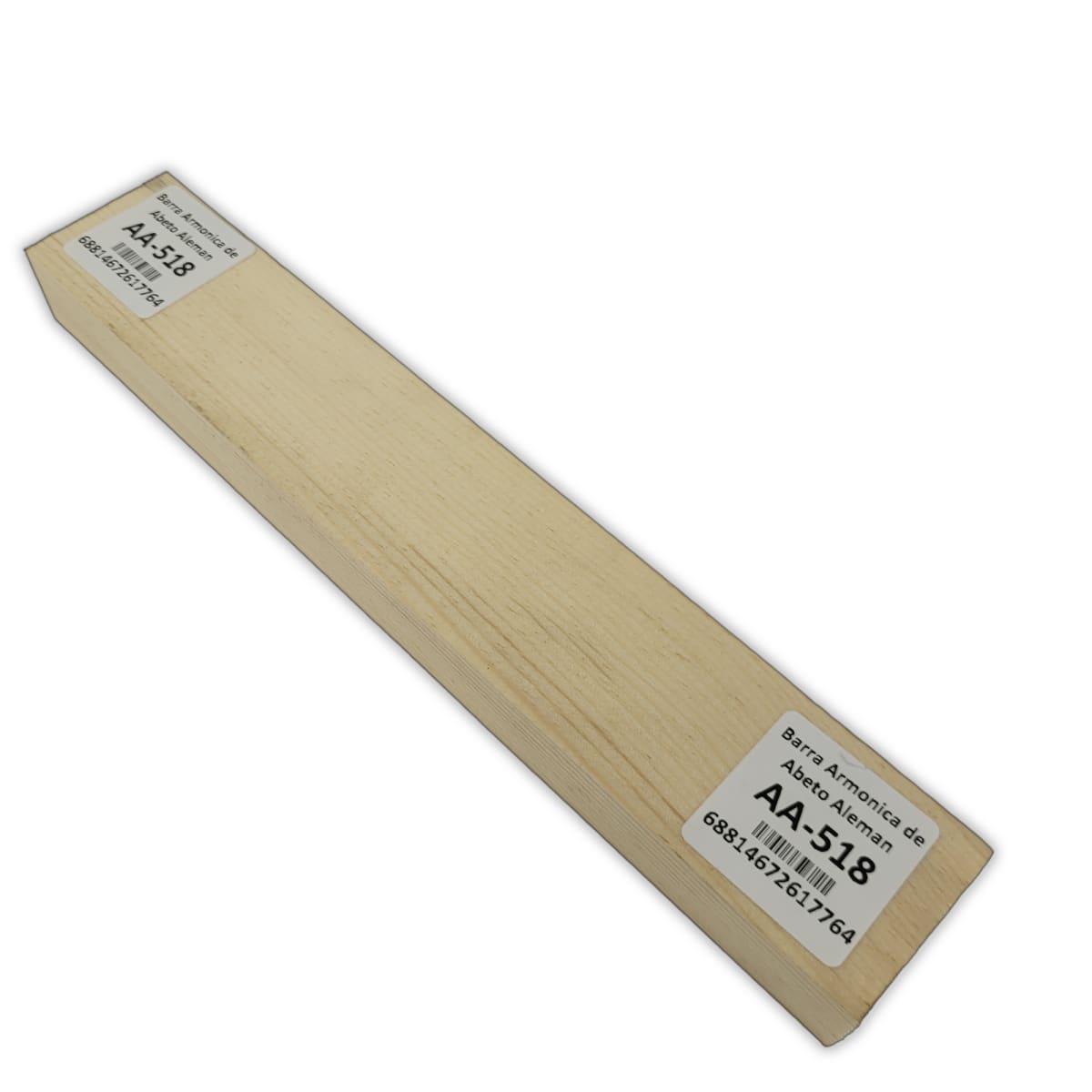 Barra Armonica AA-518 de Abeto Alemán para Armado Interno 0