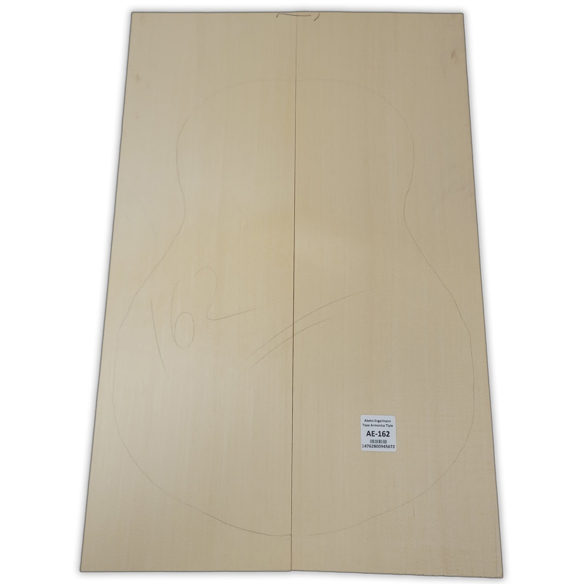 Tapa Armonica AE-162 de Abeto Engelmann Especial AAA para Tiple 0