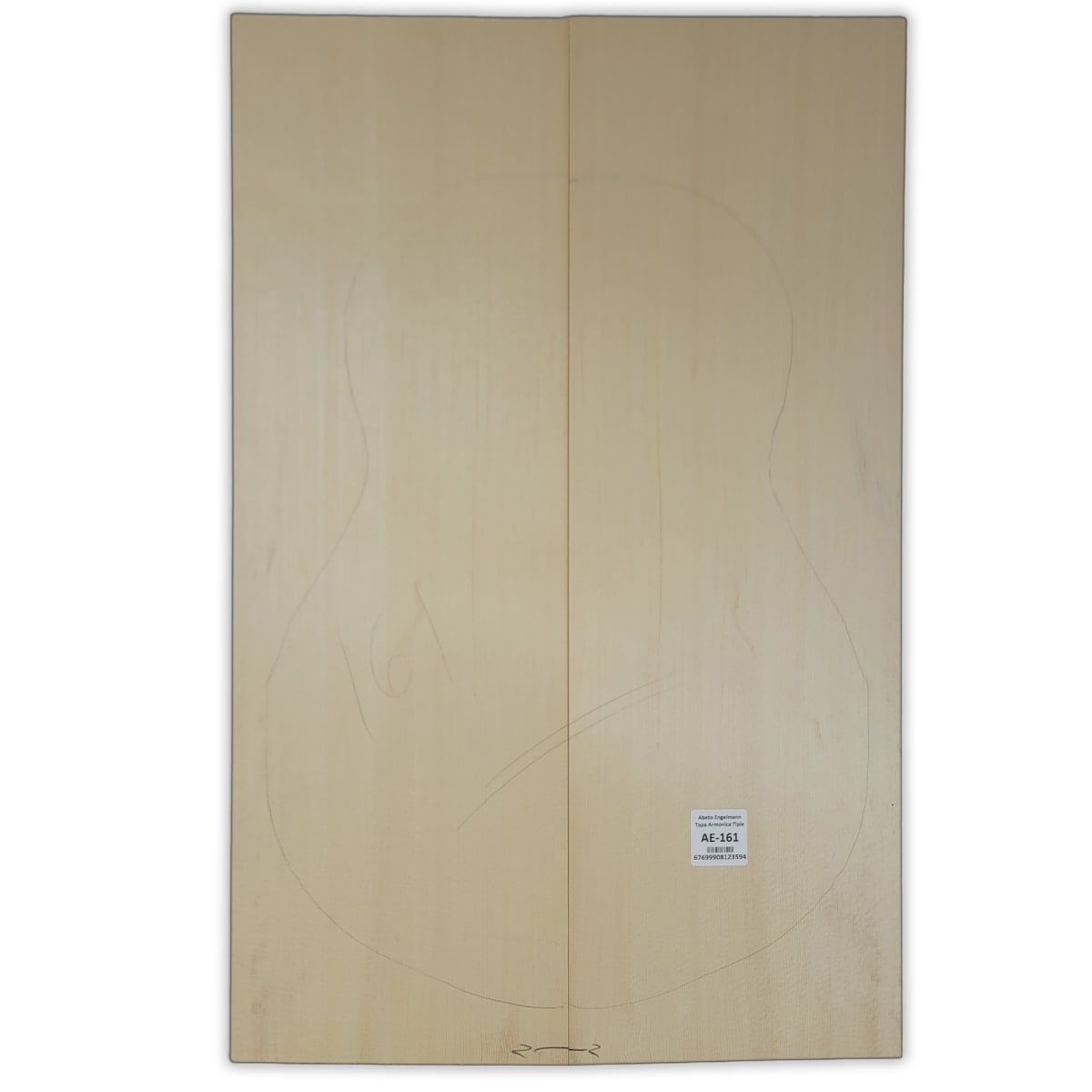 Tapa Armonica AE-161 de Abeto Engelmann Especial AAA para Tiple 0