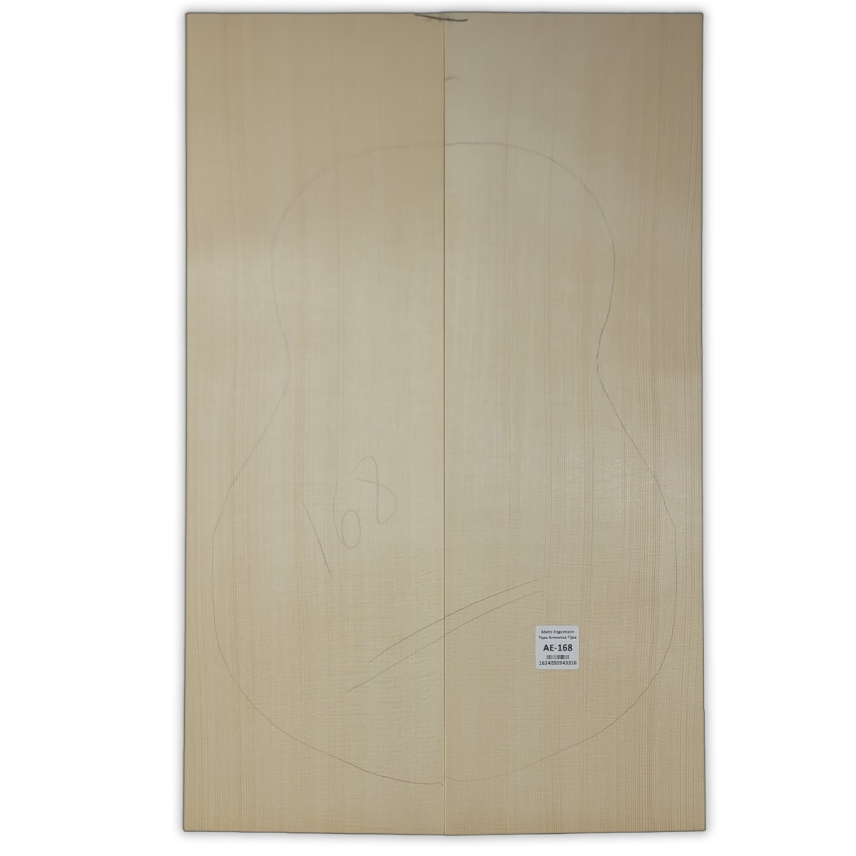 Tapa Armonica AE-168 de Abeto Engelmann Especial AAA para Tiple 0