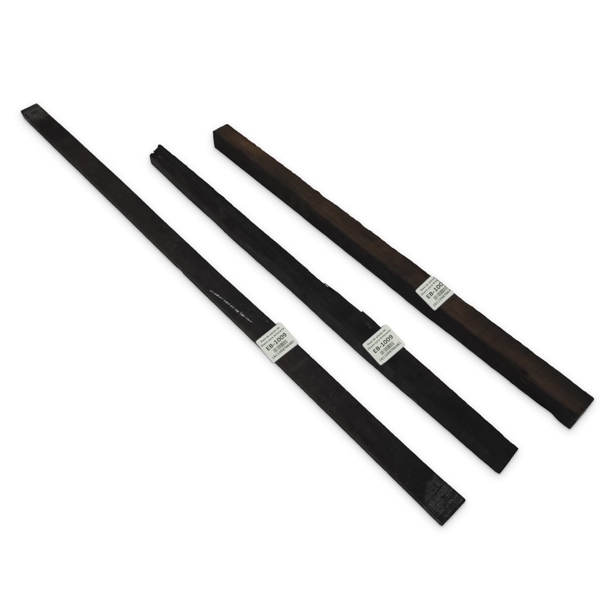 Set de 3 Piezas EB-1009 de Ebano Negro para Artesania 6